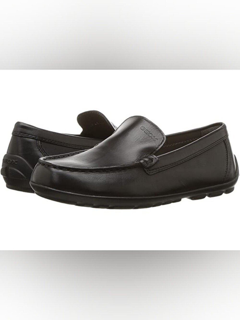 Geox Boy's Dress Black Lofar J Fast Smooth